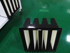組合式空調(diào)機(jī)房用W型過濾器592*592*292*4V